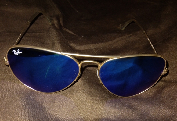 Large Metal Aviator REAL Ray-Bans - Picture 3 of 6